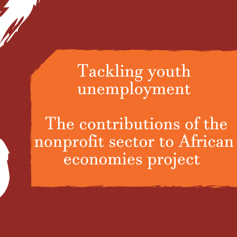 Tackling youth unemployment: The contributions of the nonprofit sector to African economies project